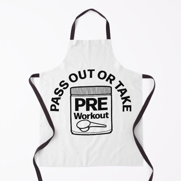 Item preview, Pass out or take Pre Workout Funny Simplistic designed and sold by designsbyted.