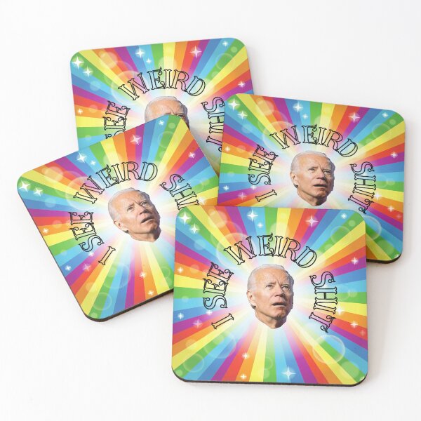 Item preview, I See Weird Shit Joe Biden Rainbow Dementia designed and sold by AgeOfHeroes.