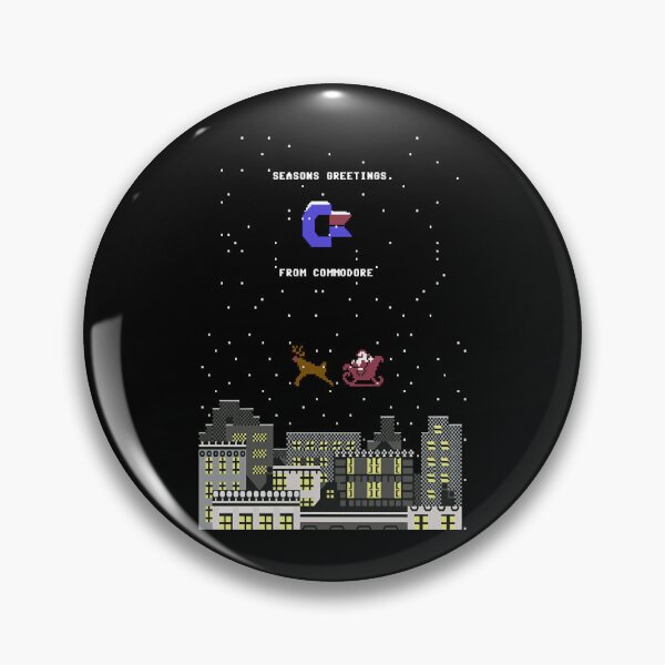 Item preview, Commodore 64 Christmas Demo Reindeer with Greetings  designed and sold by MelanieCu92742.