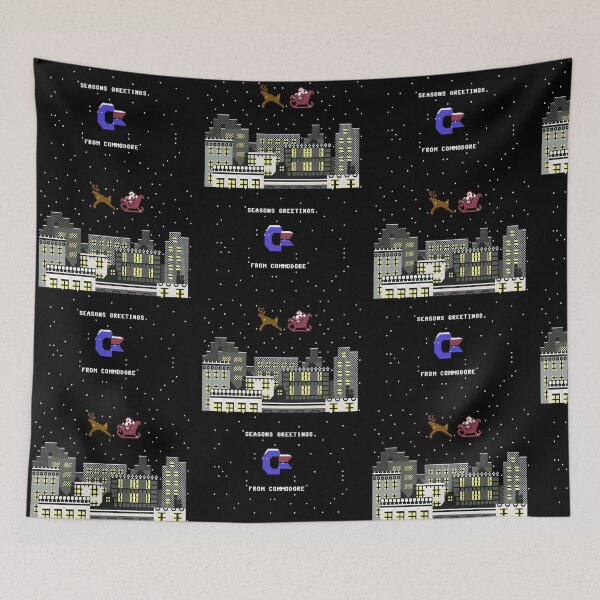Item preview, Commodore 64 Christmas Demo Reindeer with Greetings  designed and sold by MelanieCu92742.
