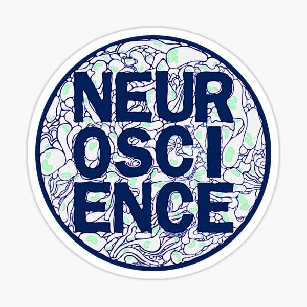 NeuroSci Sticker Sticker