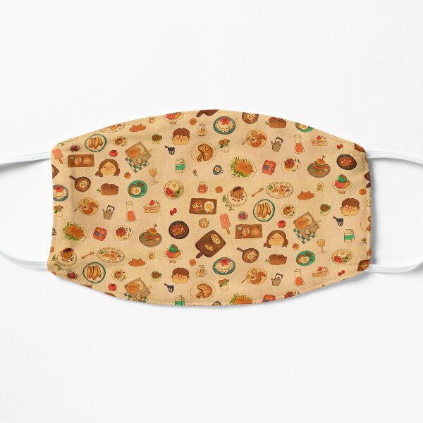 Dishes Flat Mask