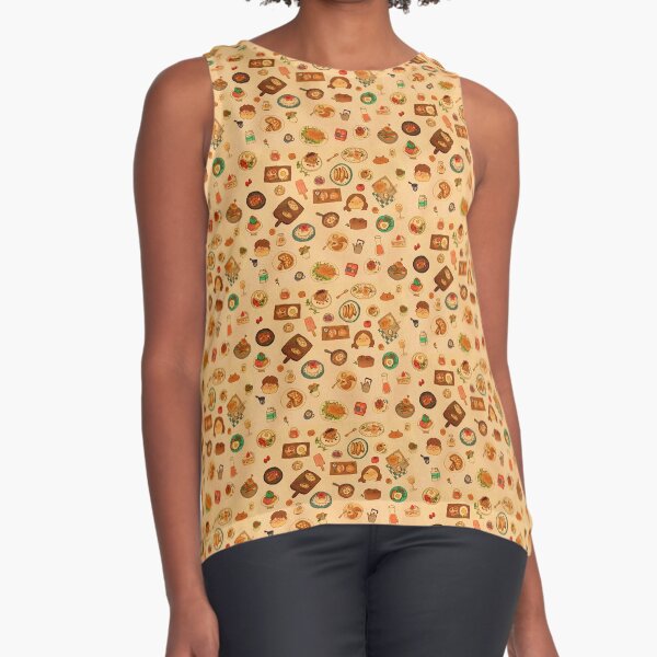 Dishes Sleeveless Top