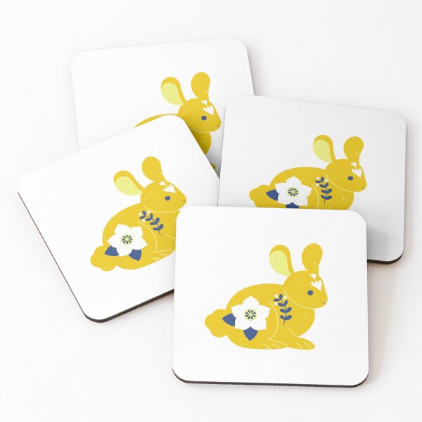 Item preview, Yellow flower bunny  designed and sold by Beautyqueens Beautys.
