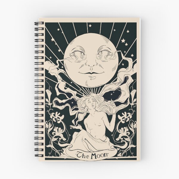 Item preview, Tarot - Moon designed and sold by RocioBautista.