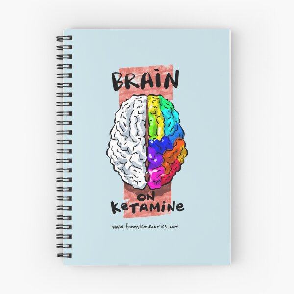 Item preview, Brain on Ketamine Funny Medical Brain   designed and sold by SerenaSonata.