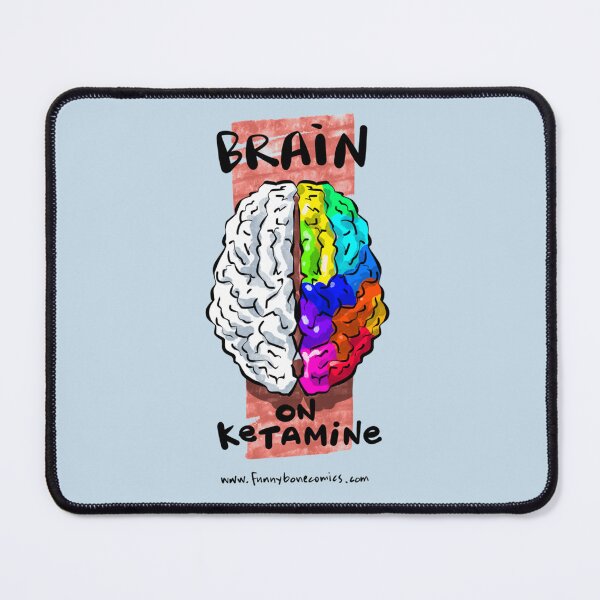 Item preview, Brain on Ketamine Funny Medical Brain   designed and sold by SerenaSonata.
