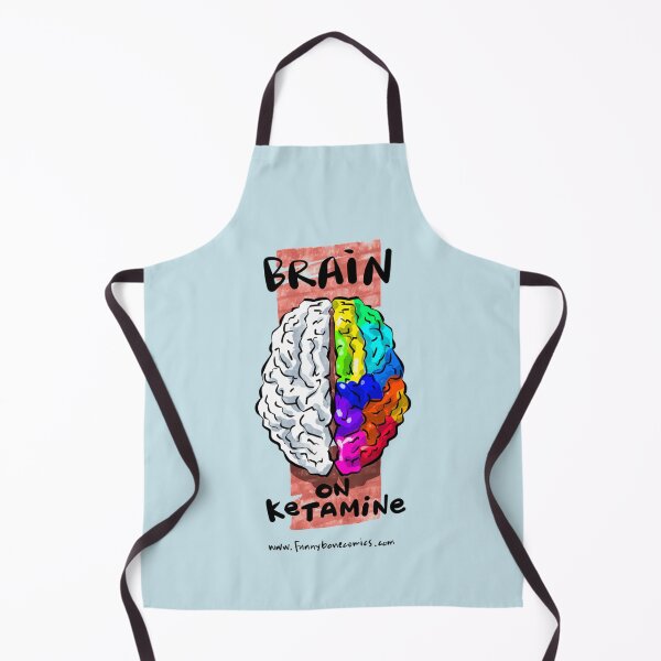 Item preview, Brain on Ketamine Funny Medical Brain   designed and sold by SerenaSonata.