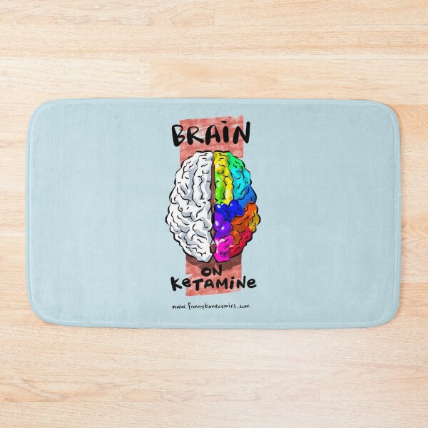 Item preview, Brain on Ketamine Funny Medical Brain   designed and sold by SerenaSonata.