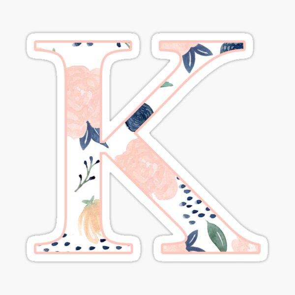 Floral Kappa Sticker