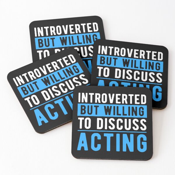 Item preview, Acting Actor Fun Quote designed and sold by NestaReign.