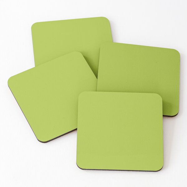 Item preview, Plain Solid Color Green Yellow Kiwi Green Oliver Green  designed and sold by mimihuang creations.
