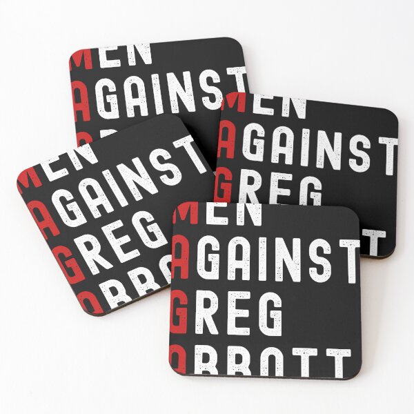 Item preview, Men Against Greg Abbott Maga designed and sold by nedrae.