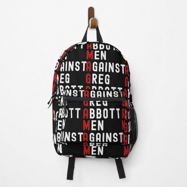 Item preview, Men Against Greg Abbott Maga designed and sold by nedrae.