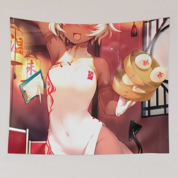 Item preview, Strength Black Rock Shooter Artwork designed and sold by freddiecatt.