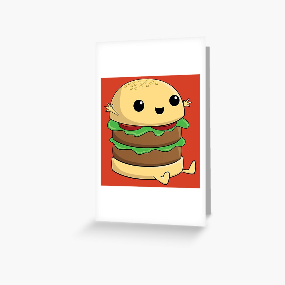 View Burger Nourriture Mignon Dessin Kawaii Facile Images