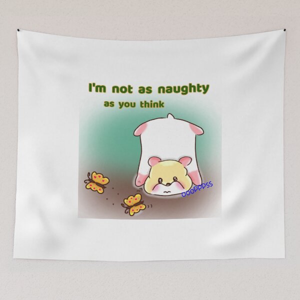 Item preview, Hamster | Hamster Lover - I'm not as naughty as you think designed and sold by FennyWijayaMomo.