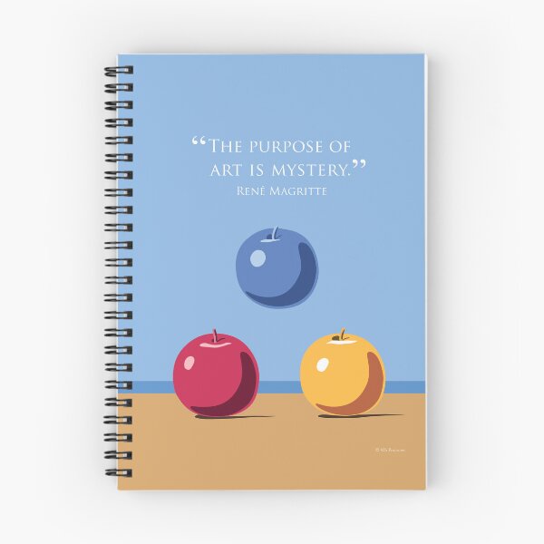 Item preview, WE PERCEIVE | WE LOVE SURREALISM - Recreated Art of Les Jeunes Amours 1963 by Rene Magritte in a Pop of Colors designed and sold by Luis Wong | We Perceive.