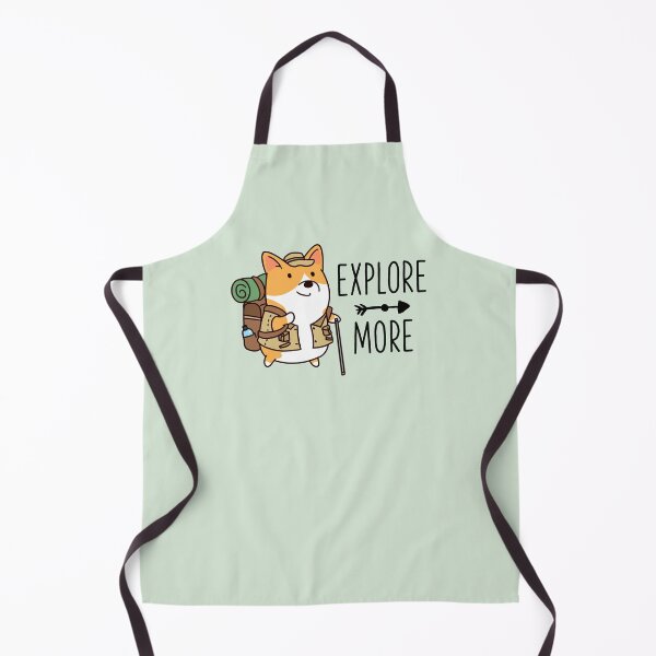 Item preview, Explore More Corgi Camper Camping designed and sold by thepawster.