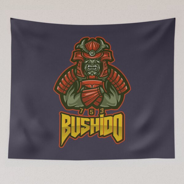 Item preview, Arts Grappling bushido japanese warrior designed and sold by HaagBachmann.