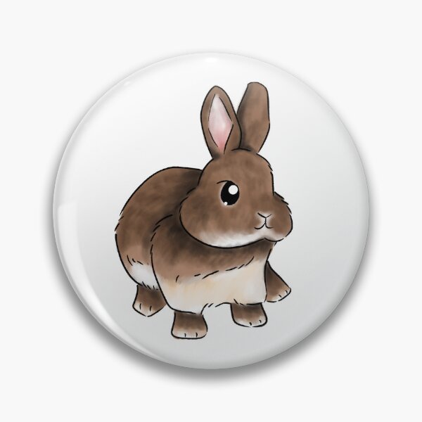 Artikelvorschau, Chesnut Niederländisches Zwergkaninchen entworfen und verkauft von bunniesmee.