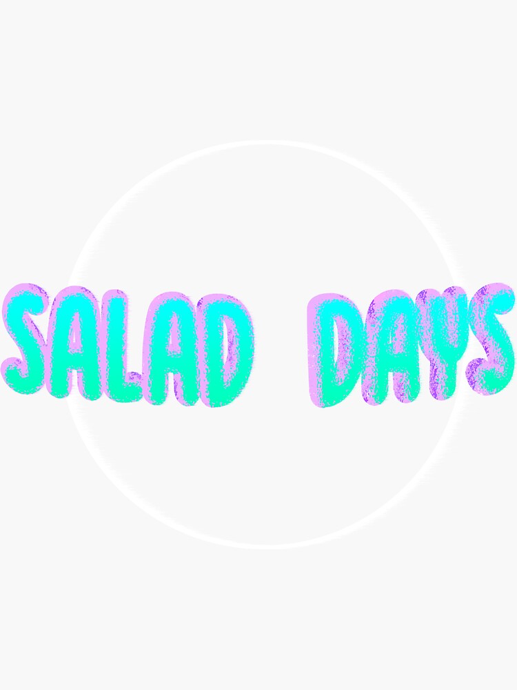 "Salad Days" Sticker for Sale by Fiosky Redbubble