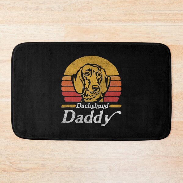 Item preview, Retro Vintage Dachshund Daddy designed and sold by More Cute Dogs.