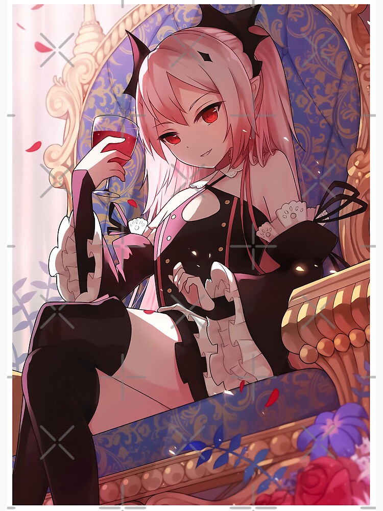 Krul Tepes Seraph of the end Anime Girl Fanart | Greeting Card