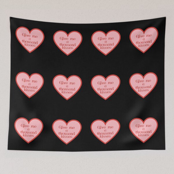 Item preview, Give Me A Thousand Kisses - Valentines Day designed and sold by JourneyCreative.