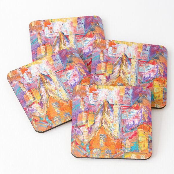 Item preview, Purple Roofs designed and sold by Natalia_Shchip.