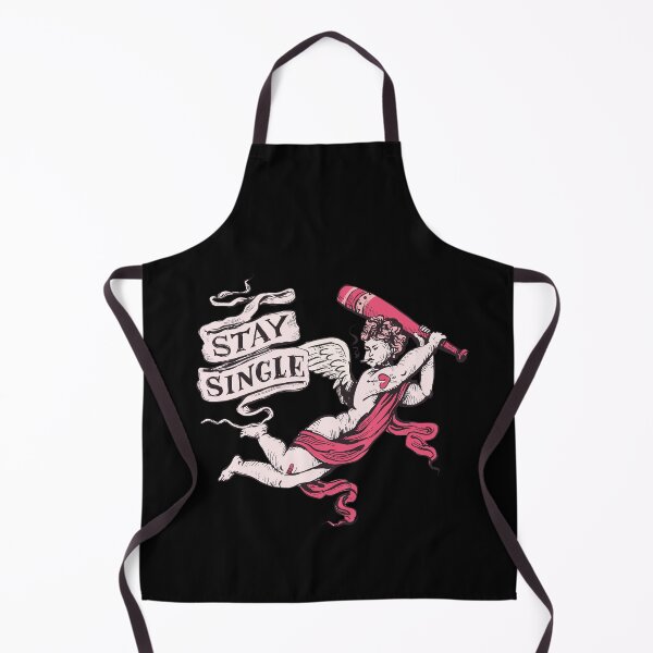 Item preview, Stay Single - Aesthetic Y2k Anti Valentines Cupid Alt Grunge design designed and sold by Merchking1.