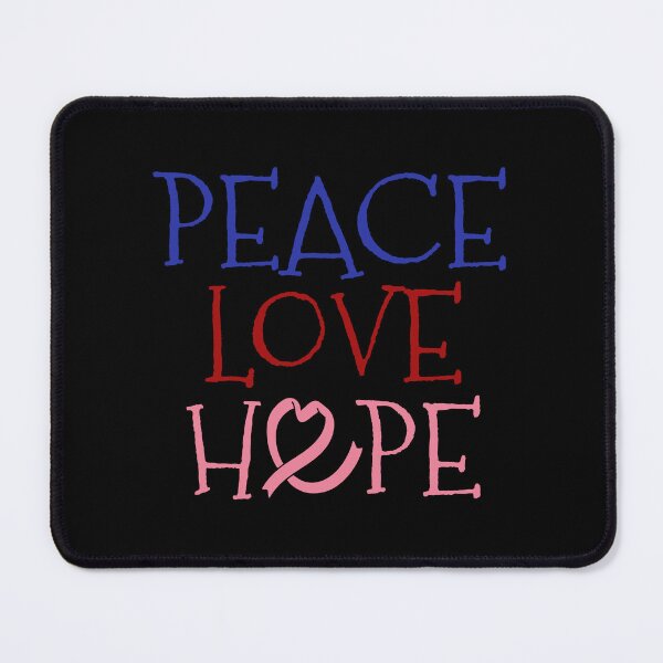 Item preview, Pink Ribbon Cancer, Peace Love Hope Breast Cancer Awareness design designed and sold by Merchking1.