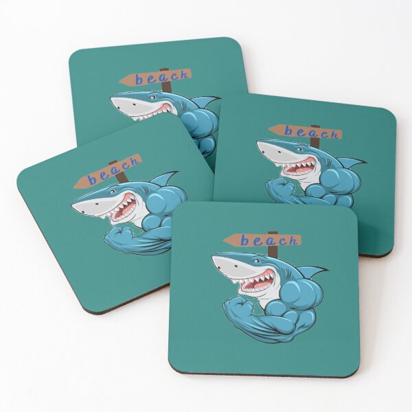 Item preview, Beach,sea,shark,summer designed and sold by grickodd.