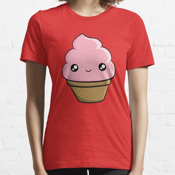 Kawaii Cartoon Ice Cream Essential T-Shirt