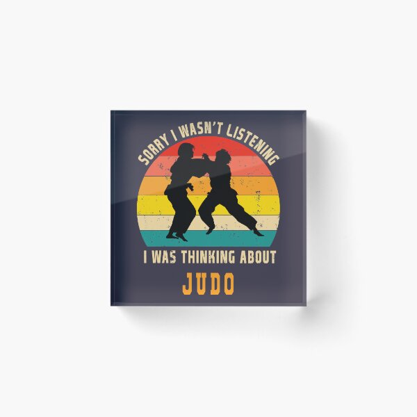 Artikelvorschau, Geburtstagsgeschenke Jujitsu, entschuldige, ich habe nicht zugehört, ich habe an Judo gedacht, Vatertagsgeschenk entworfen und verkauft von HaagBachmann.