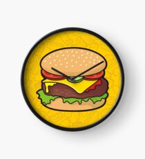 Cheeseburger Clock