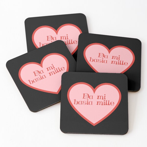 Item preview, Da Mi Basia Mille - Give Me A Thousand Kisses - Valentines Day designed and sold by JourneyCreative.