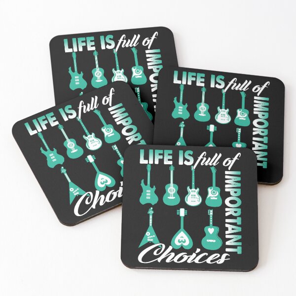 Item preview, Guitar - Life Is Full Of Important Choices designed and sold by UnknownArtistt.