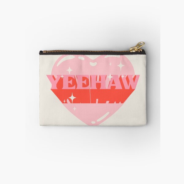 Item preview, YEEHAW | Pink Cowboy Cowgirl Heart Rodeo Love Preppy Aesthetic | HOWDY YALL | White Background designed and sold by PEARROT.