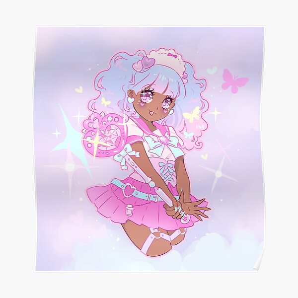 Magic Girl Magenta! Poster