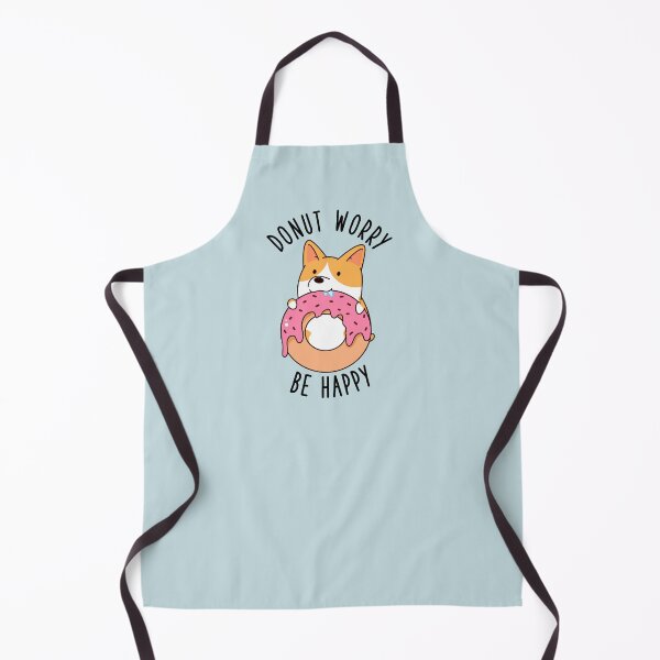 Item preview, Donut Worry Be Happy Corgi designed and sold by thepawster.