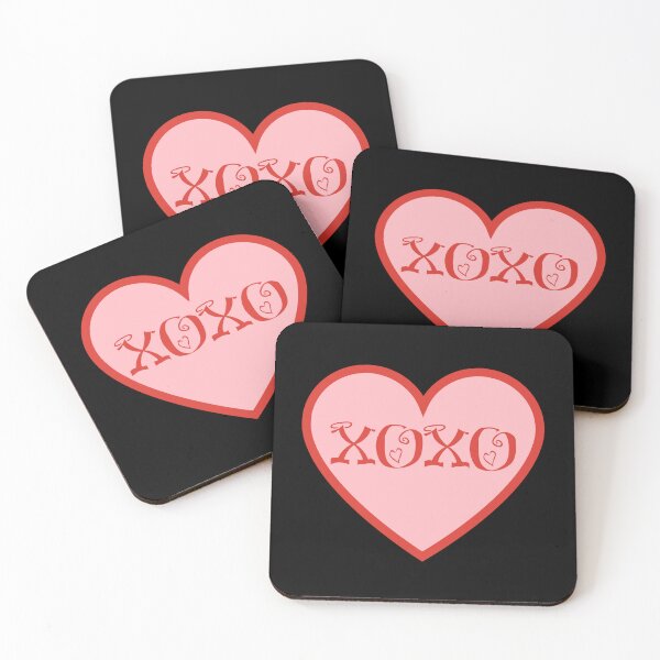 Aperçu de l'œuvre Câlins et bisous - XOXO - Saint Valentin créée et vendue par JourneyCreative.