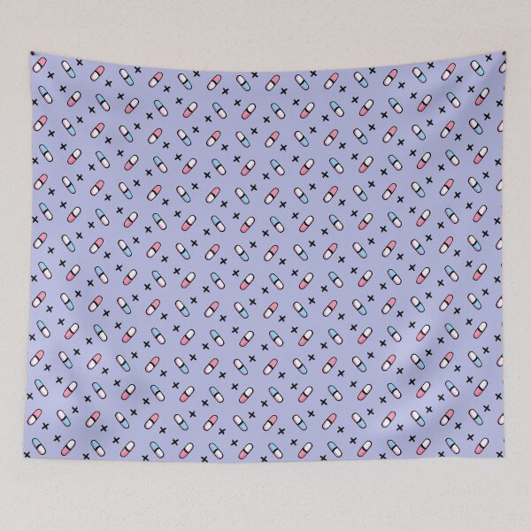 Item preview, Pastel Purple Pills designed and sold by PatternsaPlenty.