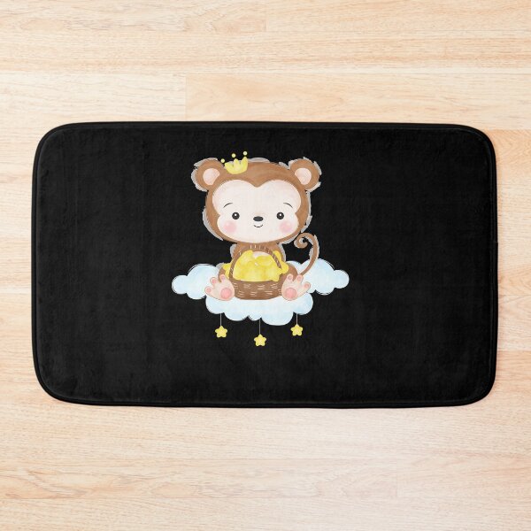 Item preview, Cute monkey sitting on a lovely cloud  designed and sold by edensmr.