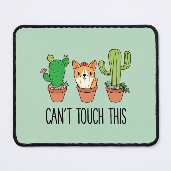 Item preview, Can't touch this Cactus Corgi designed and sold by thepawster.