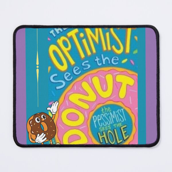 Item preview, Donut optimism vs pessimism  designed and sold by Arteartz.