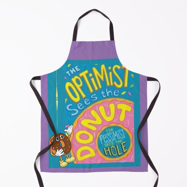 Item preview, Donut optimism vs pessimism  designed and sold by Arteartz.