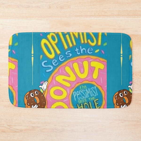Item preview, Donut optimism vs pessimism  designed and sold by Arteartz.