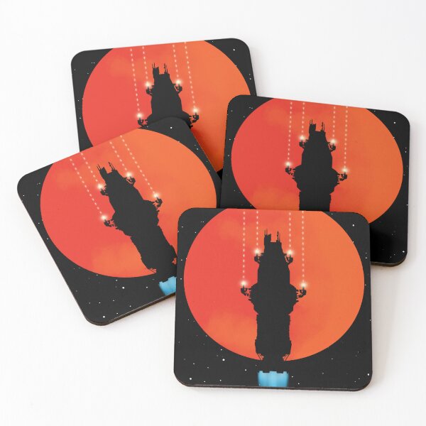 Item preview, Rocinante Silhouette Poster designed and sold by My Digital Mind.