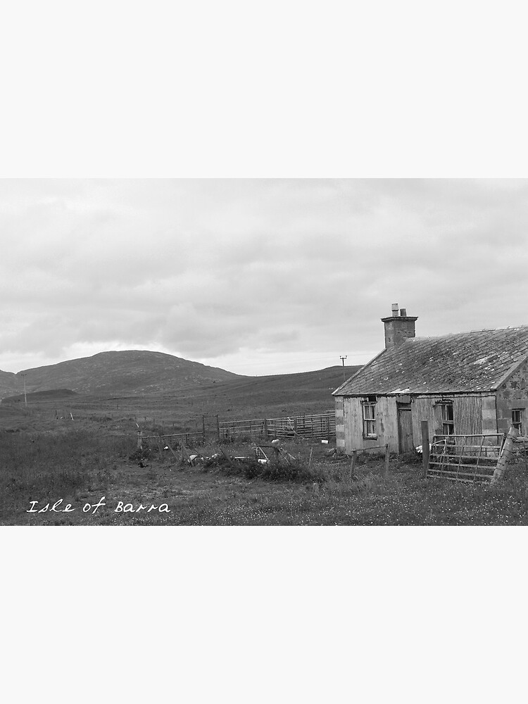 Thumbnail 2 of 2, Postcard, Isle of Barra - Old House Landscape designed and sold by hereandback.